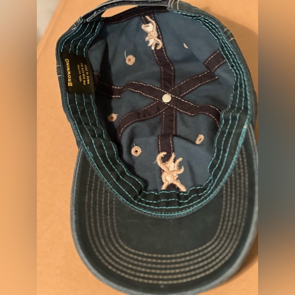 Browning dark blue Cap with Logo - Picture 3 of 4